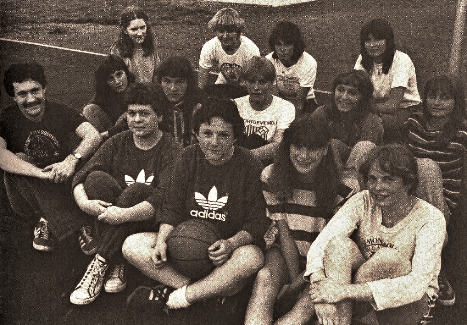 Saints Damenmannschaft 1978