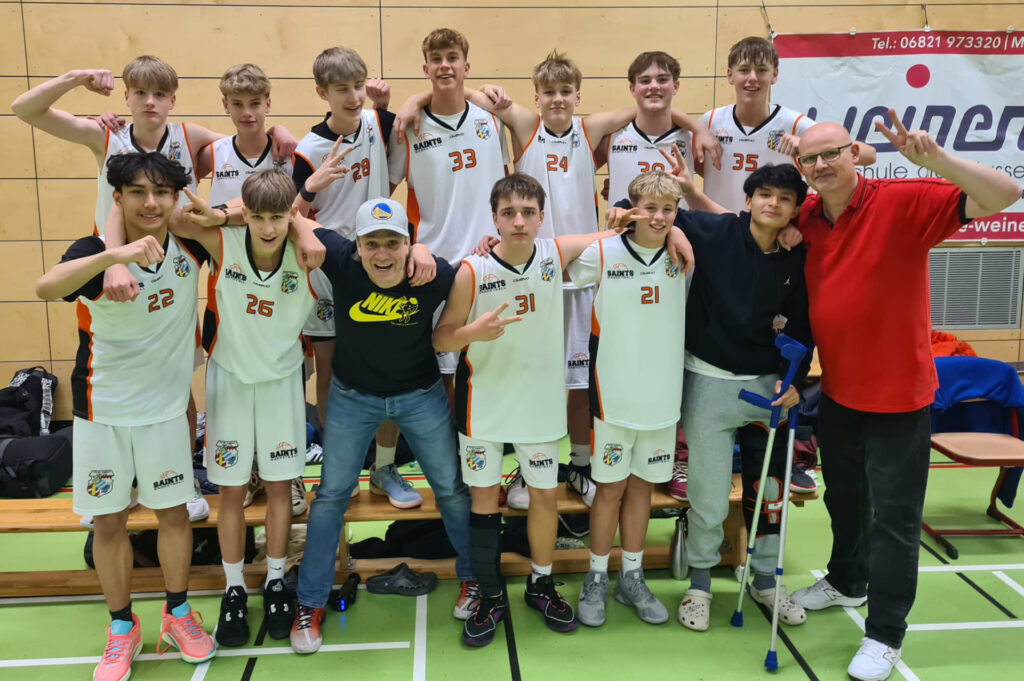 U16 Jugend-Oberligateam TV St. Ingbert SAINTS